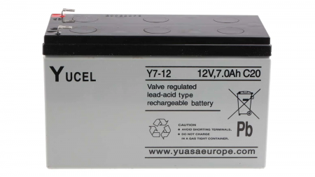 Yuasa 12V 7Ah SLA Battery (Yucell) [Y7-12]